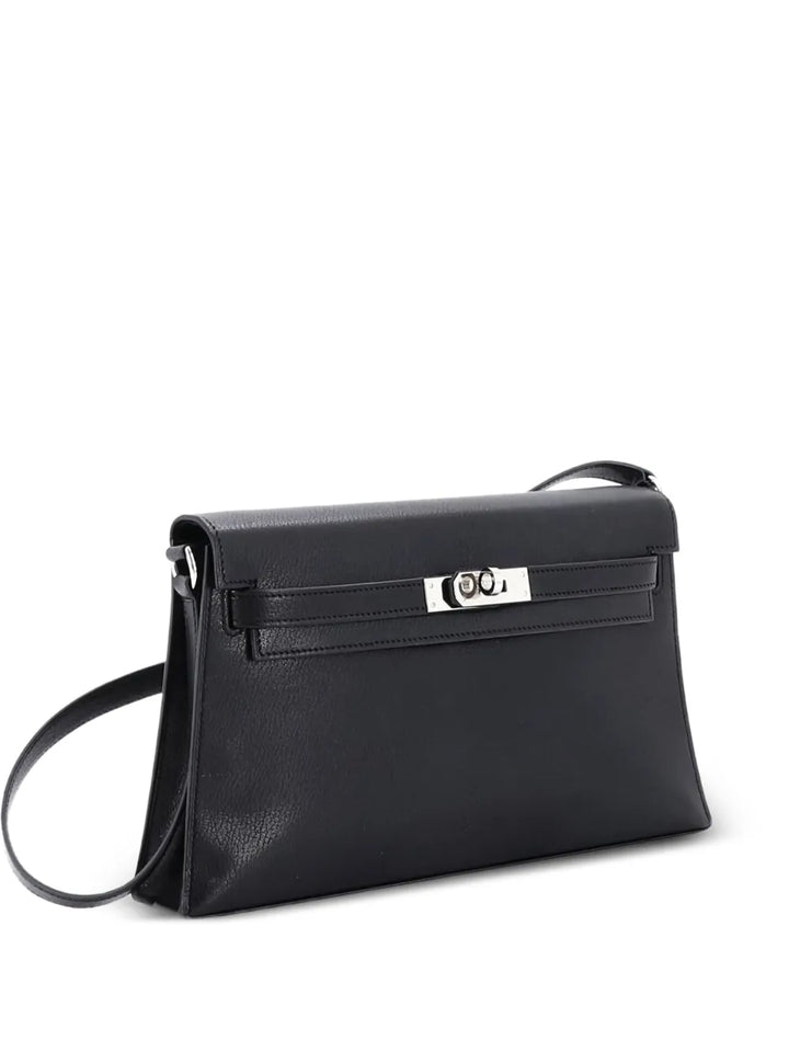 Hermes Pre Owned Kelly Elan Chevre Chamkila Shoulder Bag — Same as shown — Size One Size — Front View