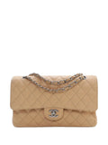 Chanel Pre Owned 2010 2011 Medium Classic Caviar Double Flap Shoulder Bag — Same as shown — Size One Size — Front View