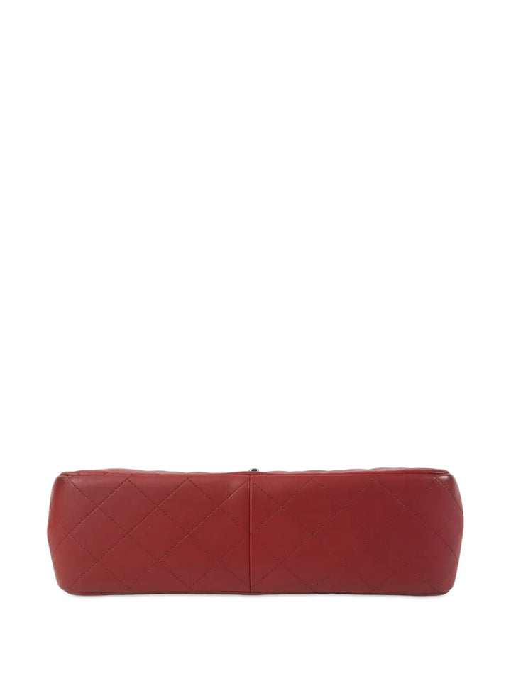 Chanel Pre Owned 2012 2013 Jumbo Classic Lambskin Double Flap Shoulder Bag — Same as shown — Size One Size — Detail View