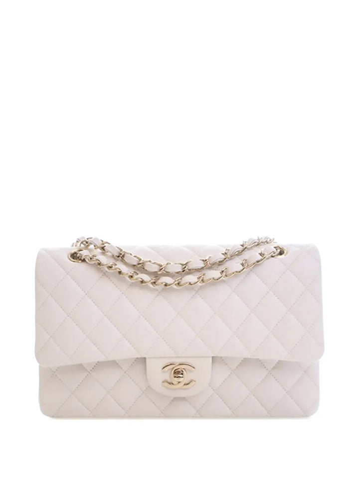 Chanel Pre Owned 2019 Medium Classic Caviar Double Flap Shoulder Bag — Same as shown — Size One Size — Front View