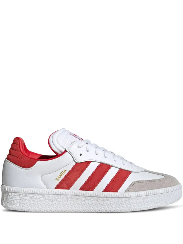 adidas Samba Xlg Stripes Low-Tops Sneakers — White — Size US M 9 - US W 10.5 — Front View
