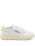 Autry Medalist Leather — White — Size US M 3.5 - US W 5 — Front View