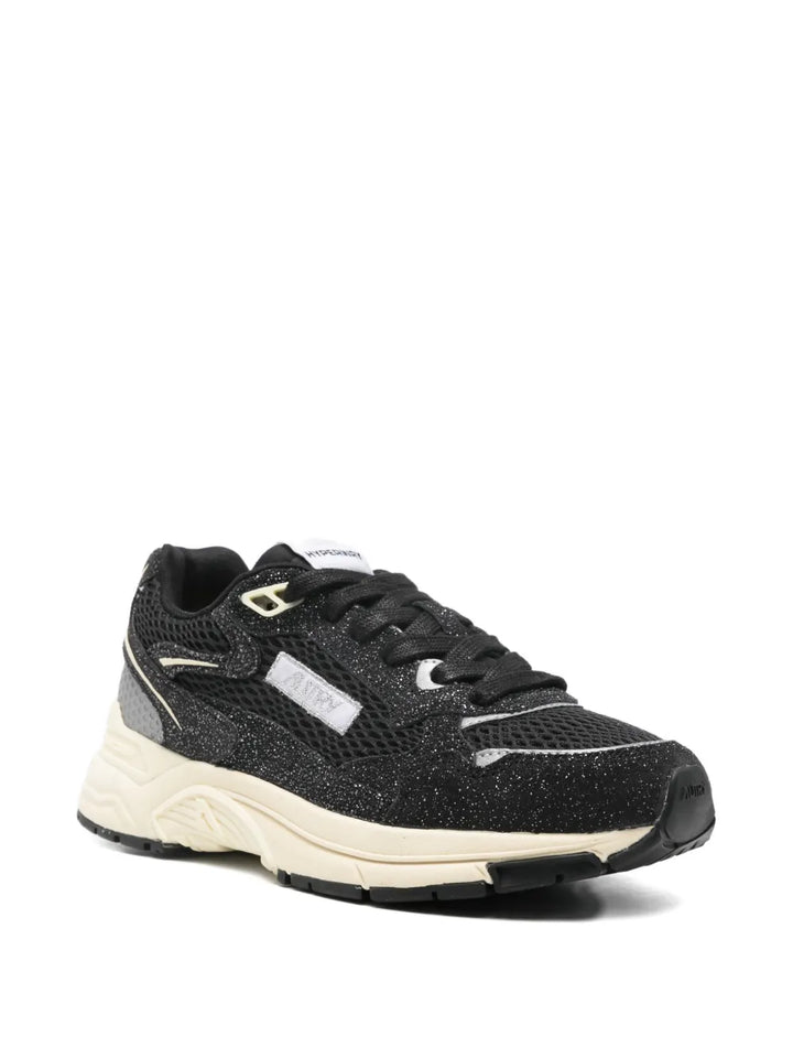 Autry Hyperway Glitter — Black — Size US M 3.5 - US W 5 — Side View