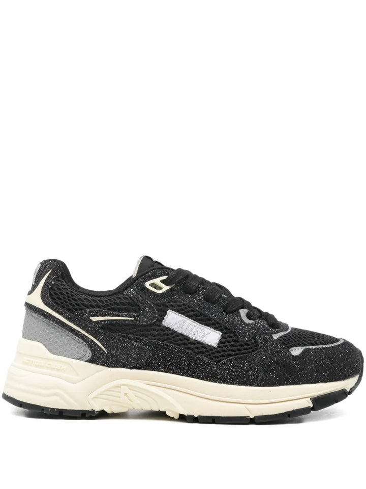 Autry Hyperway Glitter — Black — Size US M 3.5 - US W 5 — Front View