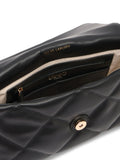 Liu Jo Lapuffy Quilted Logo Shoulder Bag — Same as shown — Size One Size — Top View