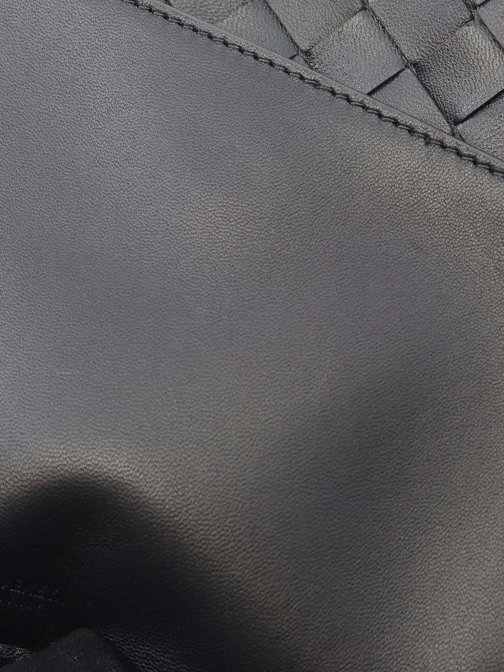 Bottega Veneta Pre Owned 2012 2025 Small Lambskin Intrecciato Gemelli Double Pouch Shoulder Bag — Same as shown — Size One Size — Detail View