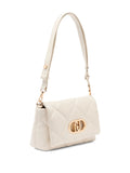 Liu Jo Lapuffy Logo Plaque Shoulder Bag — Same as shown — Size One Size — Back View