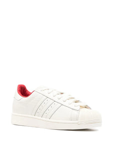 adidas Superstar Ii Three-Stripes Sneakers — White — Size US M 9.5 - US W 11 — Top View
