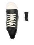 Rick Owens Lace-Up Fastening — Black — Size US M 3.5 - US W 5 — Top View