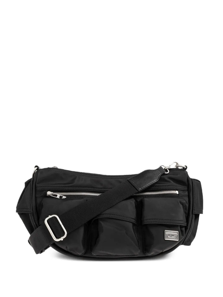 Diesel Multi Pkts Shoulder Bag — Same as shown — Size One Size — Front View