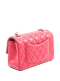Chanel Pre Owned 2015 2016 Mini Matelasse 20 Shoulder Bag — Same as shown — Size One Size — Side View