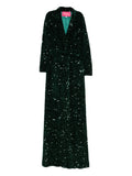 Miau By Clara Rotescu Amal Gown — Green — Size XS — Front View