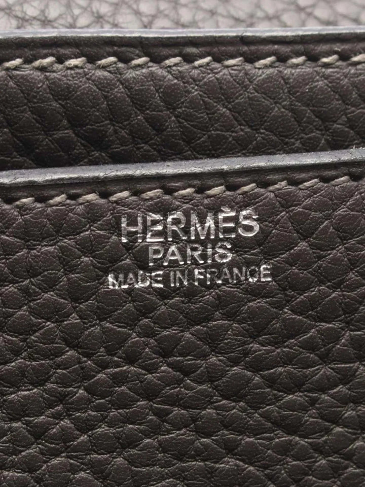 Hermes Pre Owned 2004 Taurillon Clemence Steve Caporal 35 Shoulder Bag — Same as shown — Size One Size — Detail View