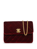 Chanel Pre Owned 1995 Quilted Design Shoulder Bag — Same as shown — Size One Size — Front View