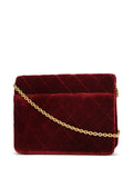 Chanel Pre Owned 1995 Quilted Design Shoulder Bag — Same as shown — Size One Size — Side View
