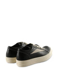 Rick Owens Panelled Low-Top — Black — Size US M 3.5 - US W 5 — Back View