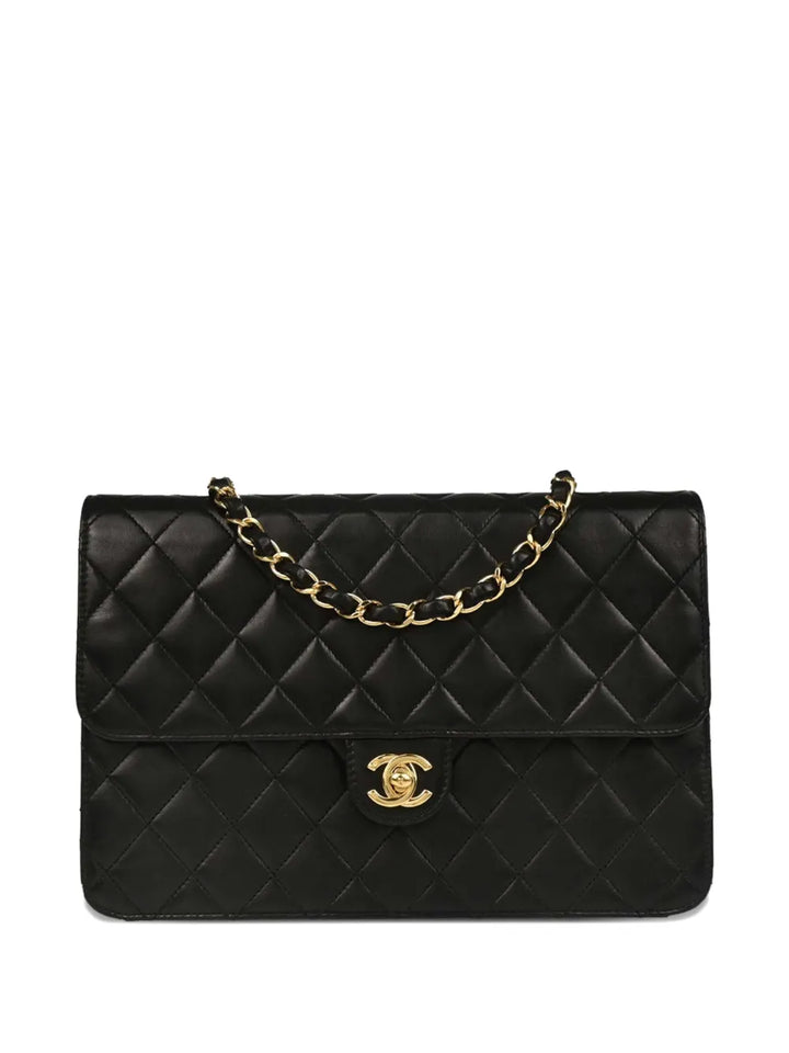 Chanel Pre Owned 2008 Medium Turn Lock Flap Shoulder Bag — Same as shown — Size One Size — Front View