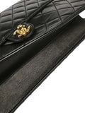 Chanel Pre Owned 2008 Medium Turn Lock Flap Shoulder Bag — Same as shown — Size One Size — Top View