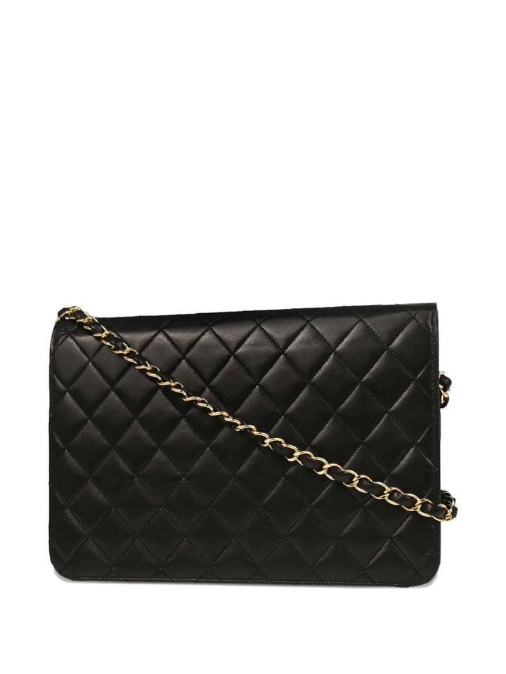 Chanel Pre Owned 2008 Medium Turn Lock Flap Shoulder Bag — Same as shown — Size One Size — Side View