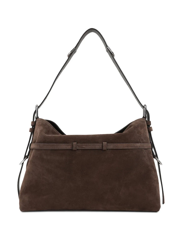 Givenchy Suede Shoulder Bag — Same as shown — Size One Size — Side View