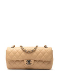 Chanel Pre Owned 2008 2009 Classic Caviar East West Single Flap Shoulder Bag — Same as shown — Size One Size — Front View