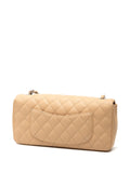Chanel Pre Owned 2008 2009 Classic Caviar East West Single Flap Shoulder Bag — Same as shown — Size One Size — Back View