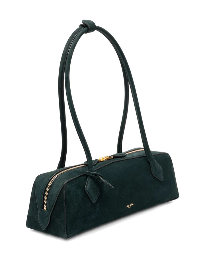 Alaia Zip Leather Shoulder Bag — Same as shown — Size One Size — Back View