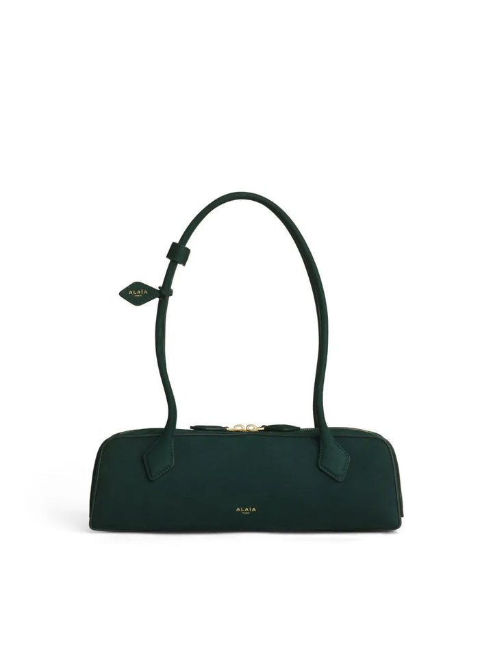Alaia Zip Leather Shoulder Bag — Same as shown — Size One Size — Side View
