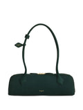 Alaia Zip Leather Shoulder Bag — Same as shown — Size One Size — Front View