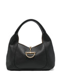 Gucci Horsebit Grained Leather Tote Bag — Same as shown — Size One Size — Front View