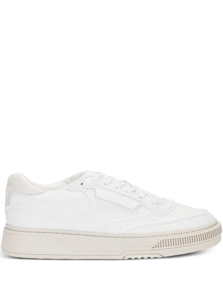 Reebok Club C Ltd — White — Size US M 3.5 - US W 5 — Front View