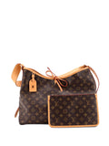 Louis Vuitton Pre Owned Carryall Monogram Canvas Mm Hobo Bag — Same as shown — Size One Size — Lifestyle View