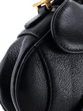 Christian Dior Pre Owned Saddle Handbag With Strap Leather Micro Shoulder Bag — Same as shown — Size One Size — Detail View