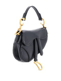 Christian Dior Pre Owned Saddle Handbag With Strap Leather Micro Shoulder Bag — Same as shown — Size One Size — Back View