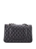 Chanel Pre Owned Classic Double Flap Bag Quilted Iridescent Caviar Medium Shoulder Bag — Same as shown — Size One Size — Side View