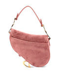 Christian Dior Pre Owned Saddle Handbag Velvet With Crystals Mini Shoulder Bag — Same as shown — Size One Size — Side View