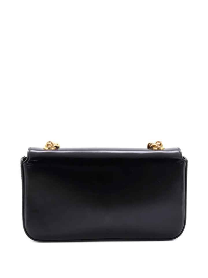 Celine Pre Owned Triomphe Chain Leather Small Shoulder Bag — Same as shown — Size One Size — Side View