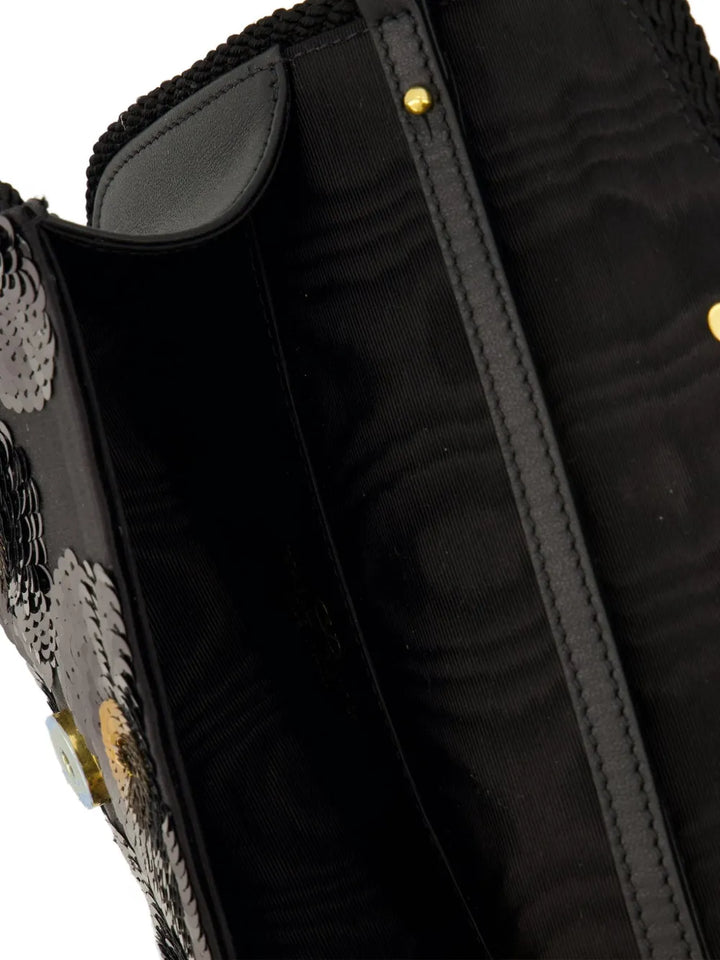 Valentino Garavani Small Loco Sequinned Shoulder Bag — Same as shown — Size One Size — Top View