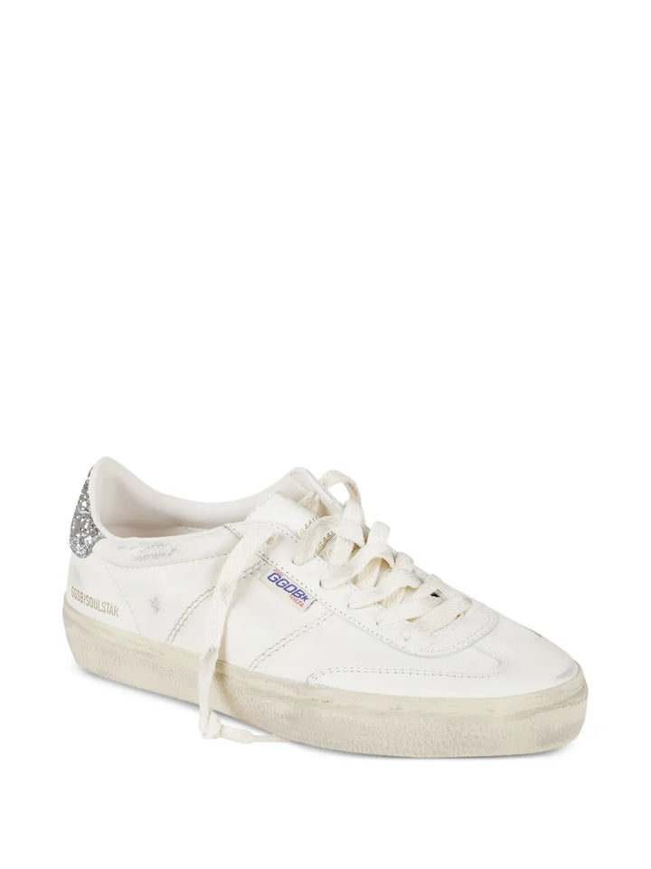 Golden Goose Glitter — White — Size US M 3.5 - US W 5 — Side View