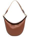 Loewe Pre Owned 2022 Small Leather Luna Hobo Bag — Same as shown — Size One Size — Front View