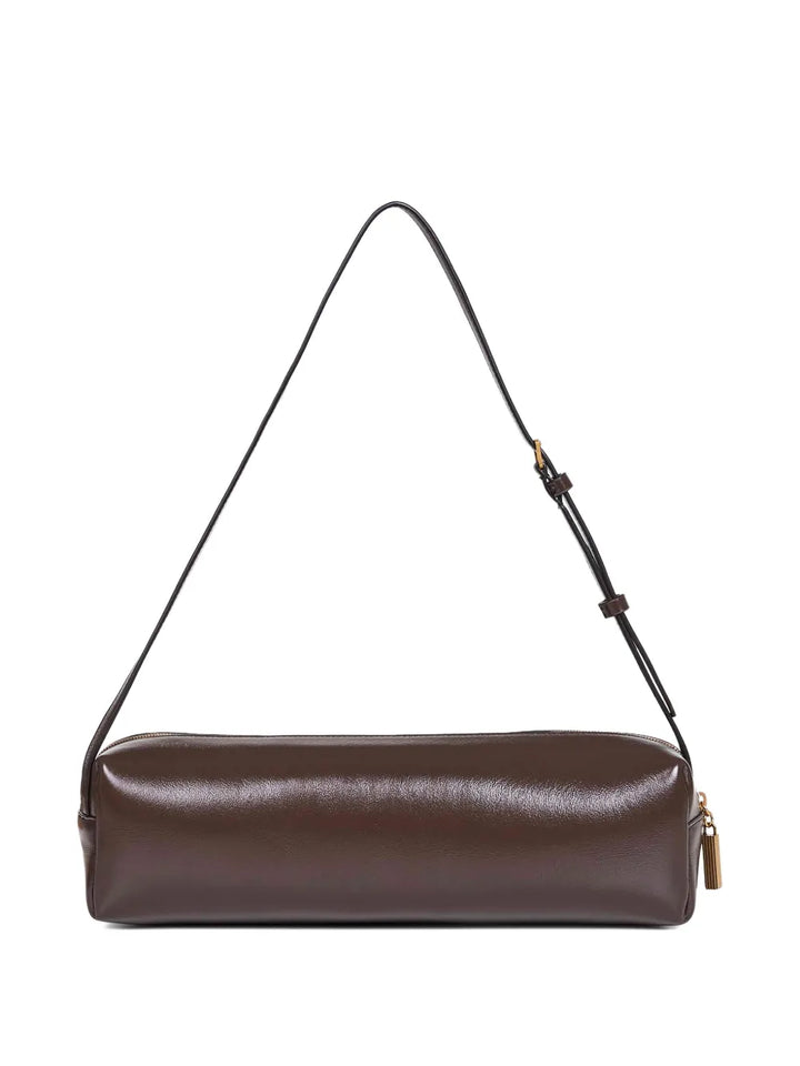 Khaite Adjustable Strap Crackle Shoulder Bag — Same as shown — Size One Size — Side View