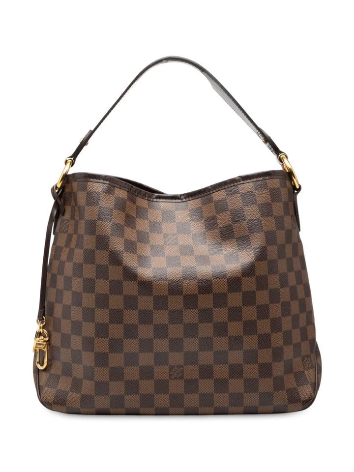 Louis Vuitton Pre Owned 2015 Damier Ebene Delightful Pm Shoulder Bag — Same as shown — Size One Size — Front View