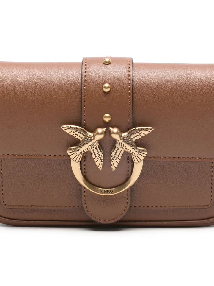 Pinko Mini Love One Pocket Shoulder Bag — Same as shown — Size One Size — Top View