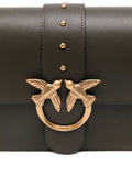 Pinko Medium Love Bag One Leather Shoulder Bag — Same as shown — Size One Size — Top View