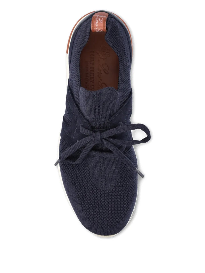 Loro Piana 360 Lp Flexy Walk Lace-Up — Blue — Size US M 3.5 - US W 5 — Top View