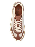 Loro Piana Tennis Walk Debossed-Logo — Beige — Size US M 3.5 - US W 5 — Top View