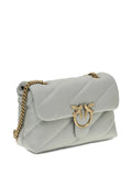 Pinko Love Quilted Bird Hardware Shoulder Bag — Same as shown — Size One Size — Side View