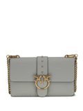 Pinko One Simply Love Studded Chain Shoulder Bag — Same as shown — Size One Size — Front View