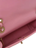 Chanel Pre Owned 2021 2025 Small Woven Lambskin And Viscose Single Flap Shoulder Bag — Same as shown — Size One Size — Lifestyle View