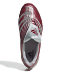 adidas Predator Megaride Stripe — Red — Size US M 3.5 - US W 5 — Top View